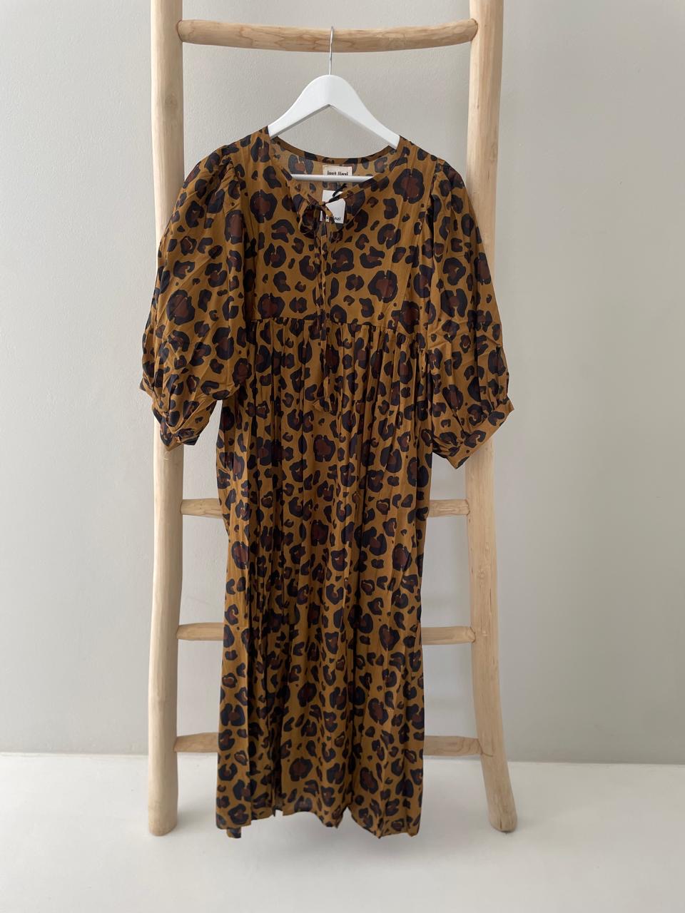 Leopard print dress