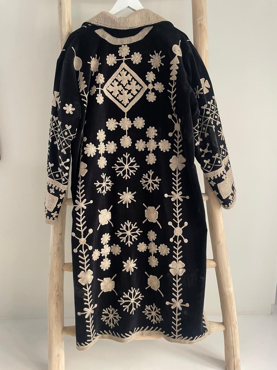 Kimono - Black & beige