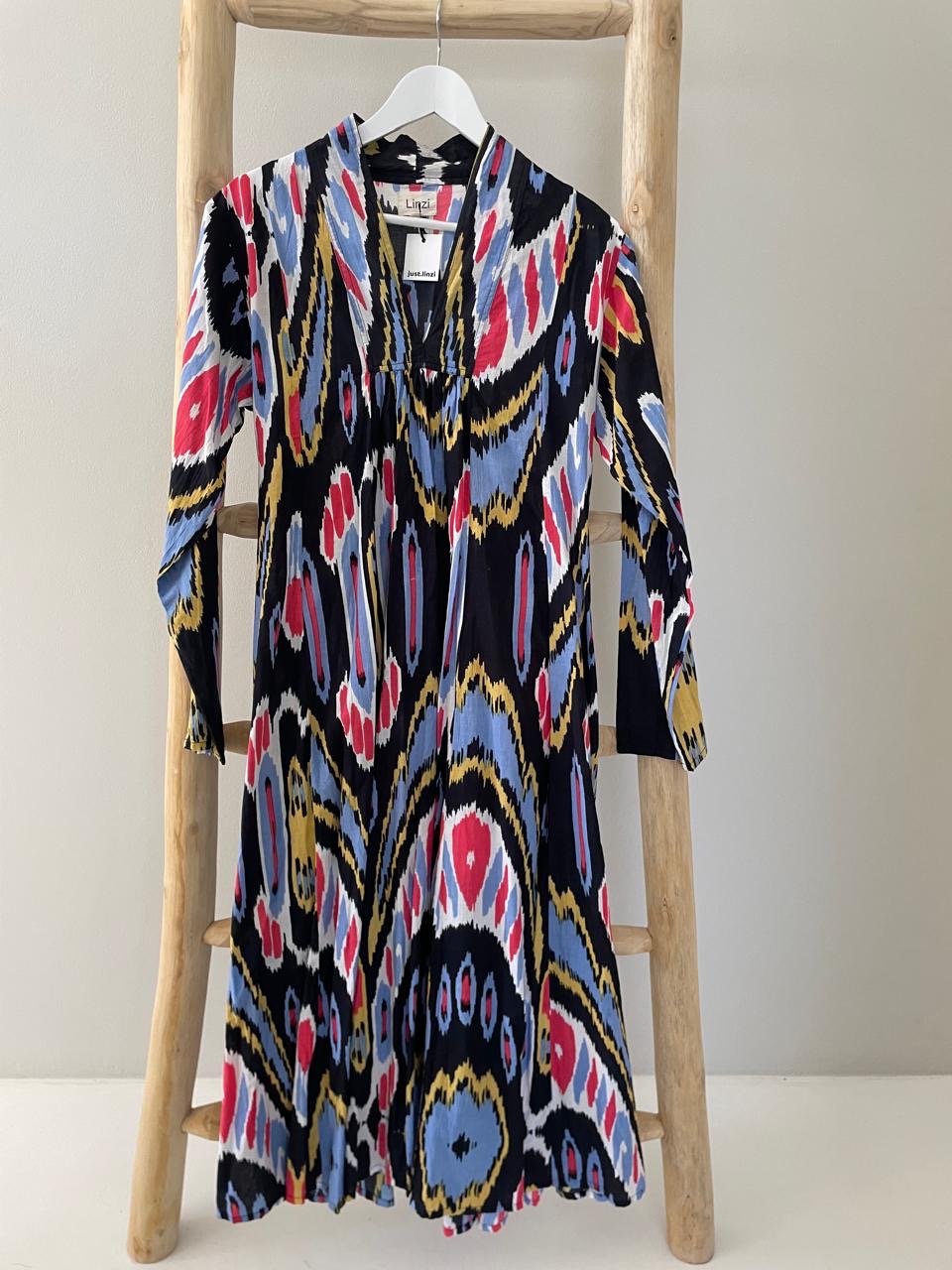 Black multicoloured dress