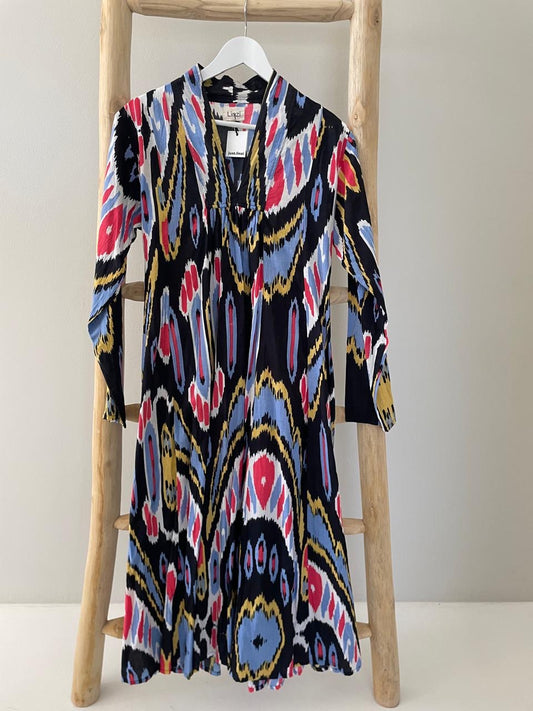 Black multicoloured dress