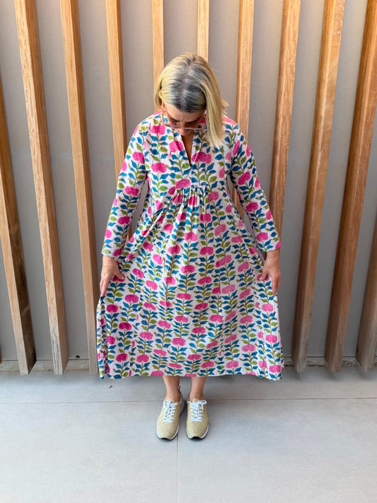 Floral pattern dress