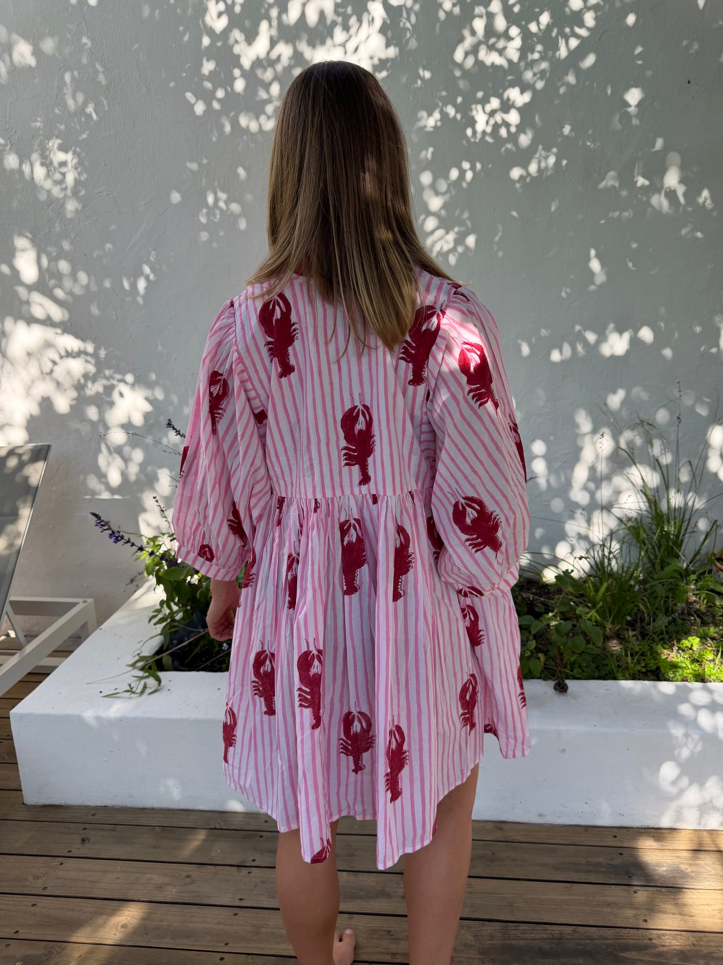 Pink lobster dress
