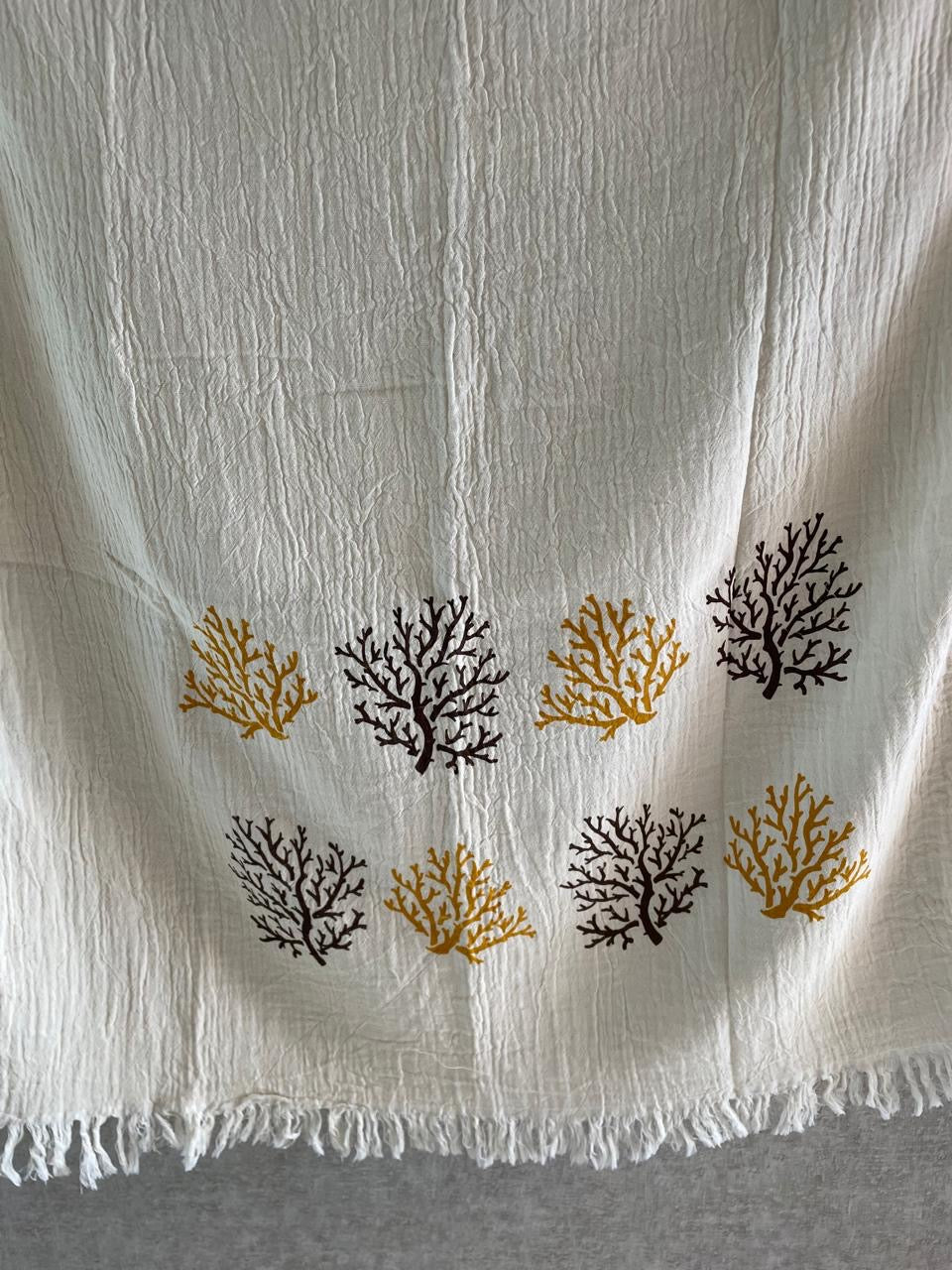 Turkish Towel - Seaweed pattern
